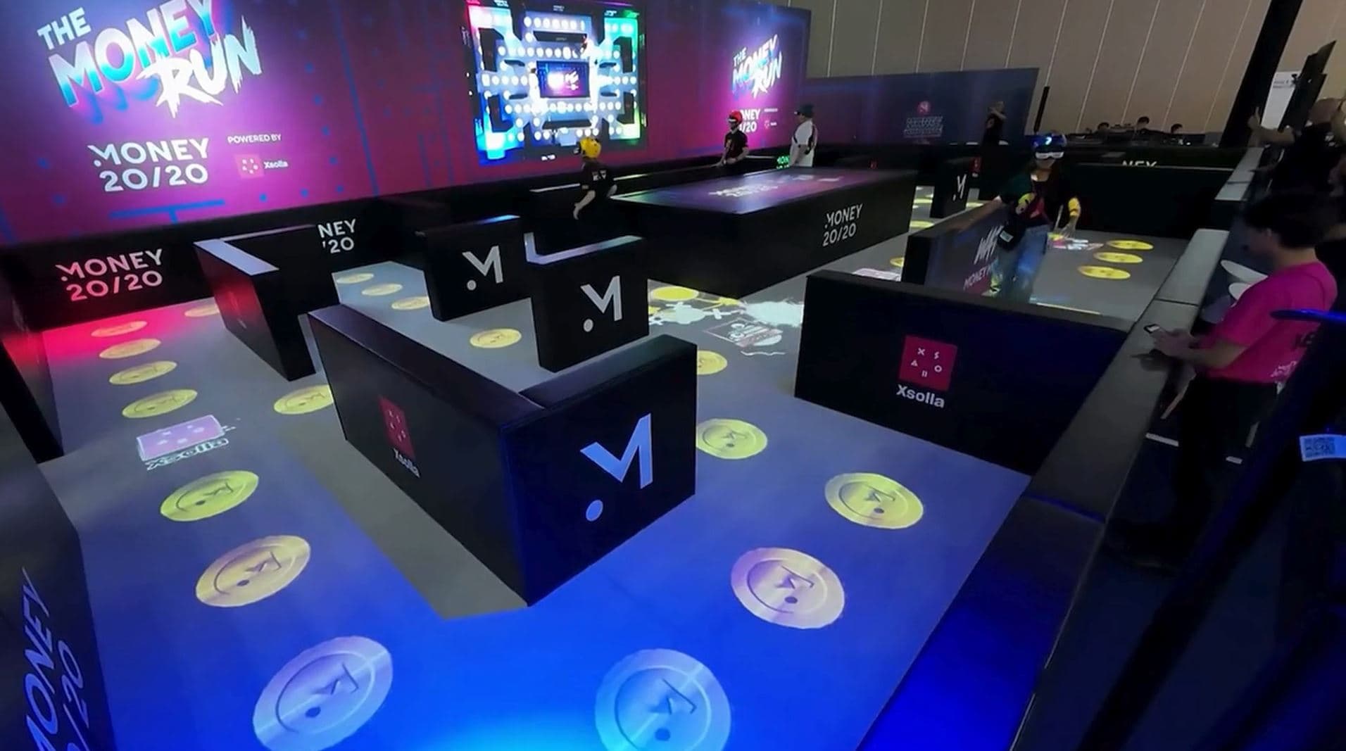 Large Interactive Installation - Money 2020 - Bangkok